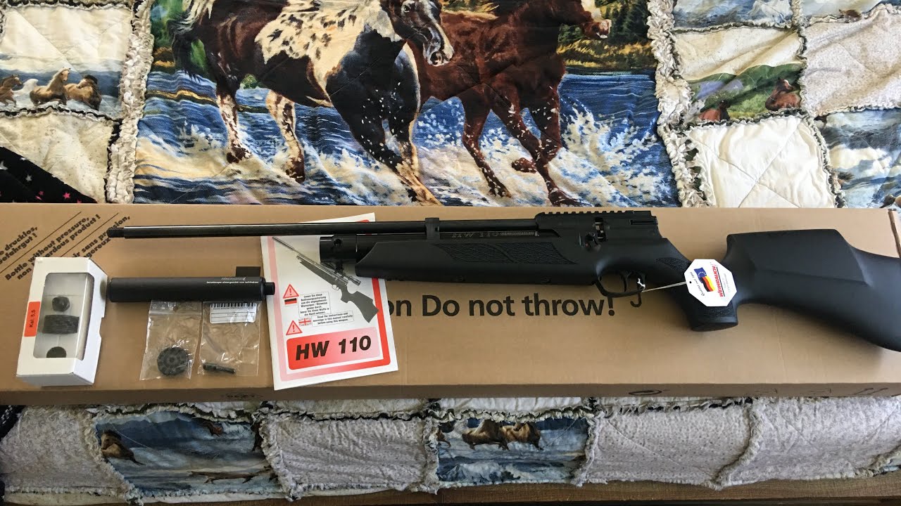 WEIHRAUCH HW110 ST 22 Plinking No Talking 30 114 Yards YouTube