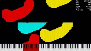 [Nut MIDI] Jelly Bean Nut // 11.17M Notes