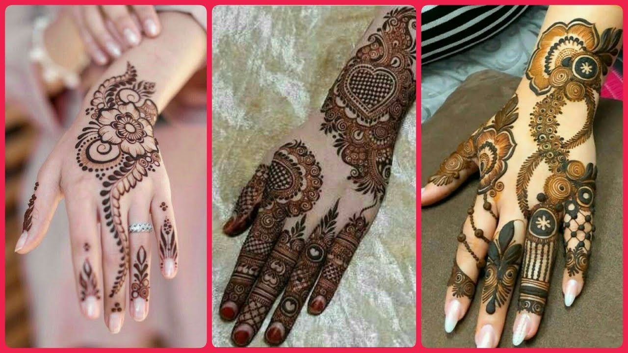So Beautiful Simple Easy Back Hand Mehndi Design Ideas 21 Youtube