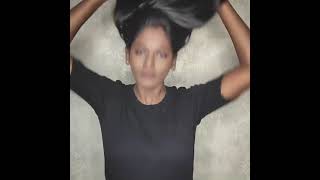 Tamil Girlvinushasilky Long Hair To Curly Hair