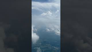 Flying Through Clouds PIT to CLT June 13, 2021 #Shorts