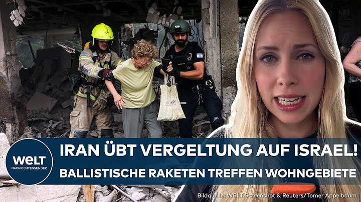 NAHOST: Iran übt nach US-Angriffen Vergeltungsschlag auf Israel! Raketen treffen Tel Aviv und Haifa
