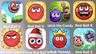 Red Ball 5,Red Ball 4,Catch The Candy,Red Ball 6,Red Ball Legend,New Red ball,Red Ball Holy Treasure by ArcadeToon 10,826 views 2 years ago 22 minutes