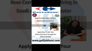 Carrefour Hiring In Saudi Arabia New Employees