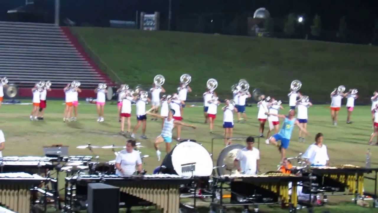 2013 Carolina Crown E=MC^2 FIRST FULL RUN OF SEASON HD