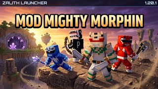 Review Mod Mighty Morphin Zalith Launcher Minecraft Indonesia