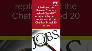 ChatGPT: What Jobs Can The AI Bot Take From Your Hands? | ChatGPT-4 | ET Now screenshot 3