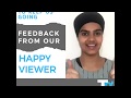 Feedback From Our Happy Viewer   ||Tavleen Kaur