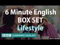 Box set 6 minute english  lifestyle english megaclass one hour of new vocabulary