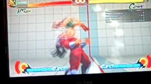 Street Fighter 4 Cammy Option Select Spiral Arrow Updated