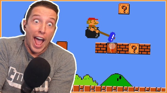 Getting Over It with Mario World Record! #grandpoobear #streamer