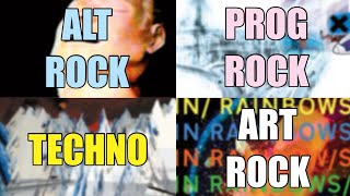 Every Genre Radiohead Performed Named
