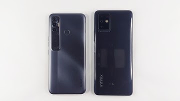 Tecno Spark 7 Pro Vs Infinix Note 10 Speed Test & Comparison