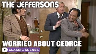 Tom Demonstrates How He Saved George From Choking | The Jeffersons