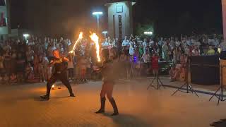 Fire show in Dzhebel / Bulgaria