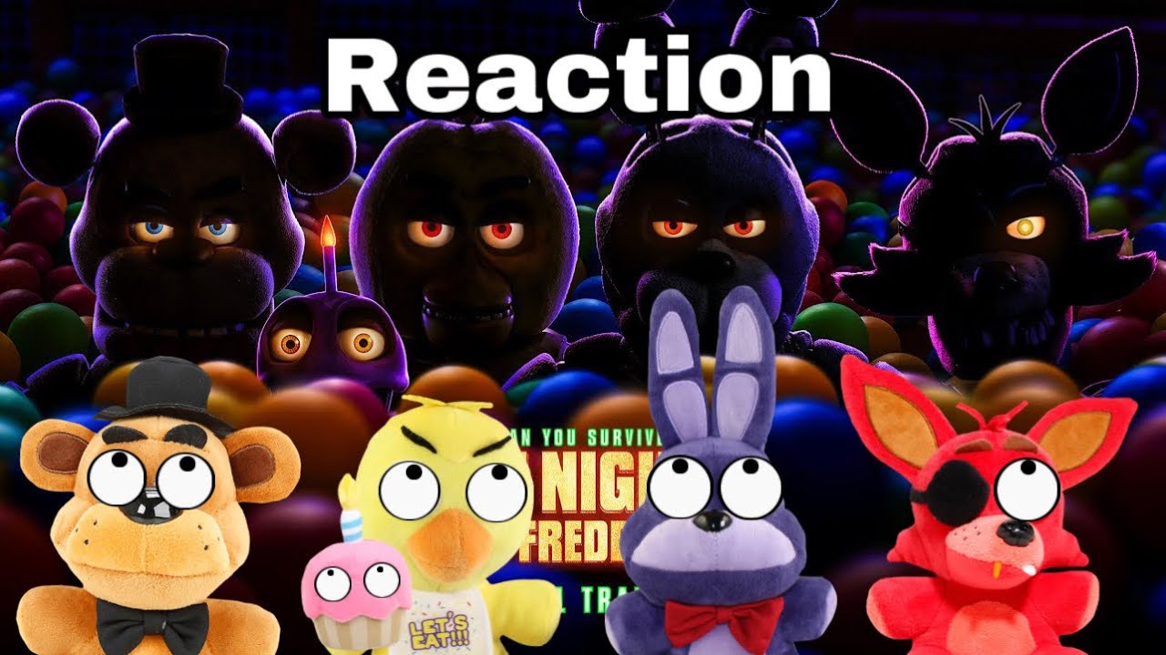 FNAF Plush: Freddy and The Gang React to Five Nights at Freddy’s Movie ...
