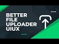 BETTER FILE/PICTURE UPLOADER UIUX | Bubble.io UIUX tutorials