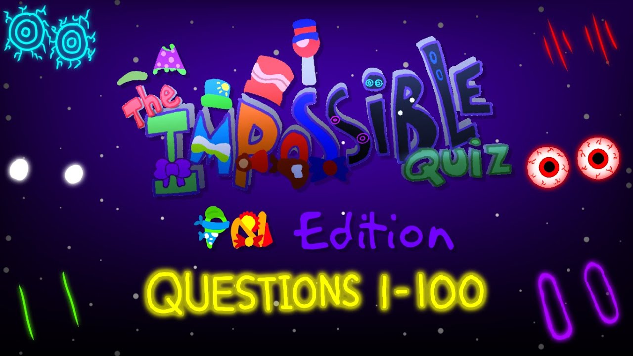 The Impossible Quiz: Peashooter Nights Edition (Full Walkthrough) (READ DESC)