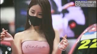 장미 Racing Model MotorShow Live Compilation #52 Korean Model Jang Mi 모델 오토살롱 스케치 영상