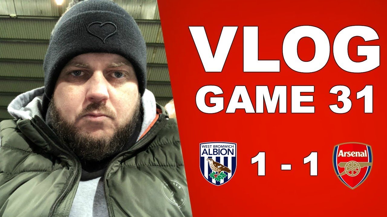 WEST BROM 1 v 1 ARSENAL - THE MIKE DEAN SHOW - MATCHDAY VLOG