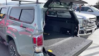 Leer 100XR Camper Shell and BedRug Install