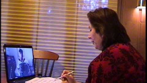 Урок баяна по Скайпу Chromatic accordion Skype lesson