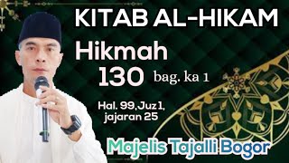 Kitab Alhikam  Hikmah Ka 130   Bag Ka 1   Hal 99 Juz 1  Jajaran 25