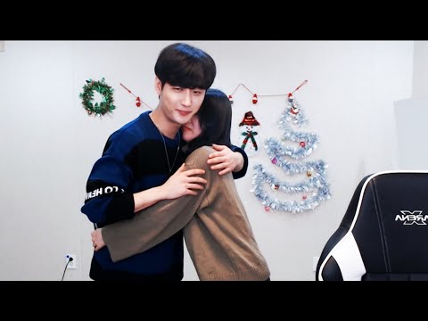 그녀가 취했다...
