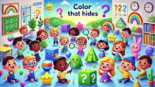 Color That Hides 🎨🌈 | A Fun and Mysterious Color Game for Curious Kids 🧒👧✨ | Find the Hidden screenshot 4