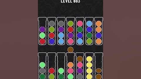 【Ball Sort Puzzle】Level.883