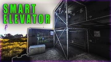 Single Switch Controlled Elevator | RUST Guide