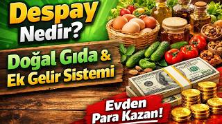 Despay Nedir? Doğal Gıda Ek Gelir Sistemi Evden Para Kazanmanın Yeni Yolu