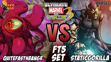 UMVC3 Parsec FT5 Set - QuiteFast4Bangr VS StaticGorilla