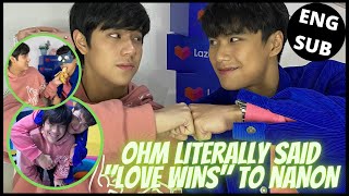 [OhmNanon] Flirting Moments During Lazada22