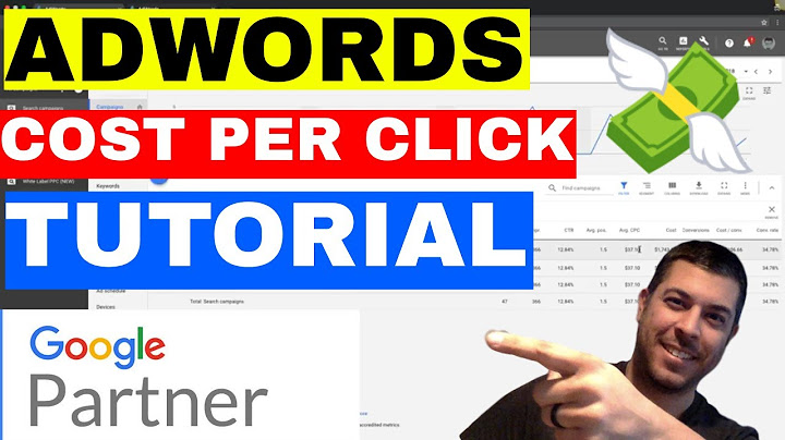 Google AdWords cost per click calculator