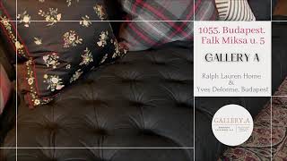 Ralph Lauren Home & Yves Delorme. Budapest. 1055. Falk Miksa u. 5. GALLERY A #gallery_a