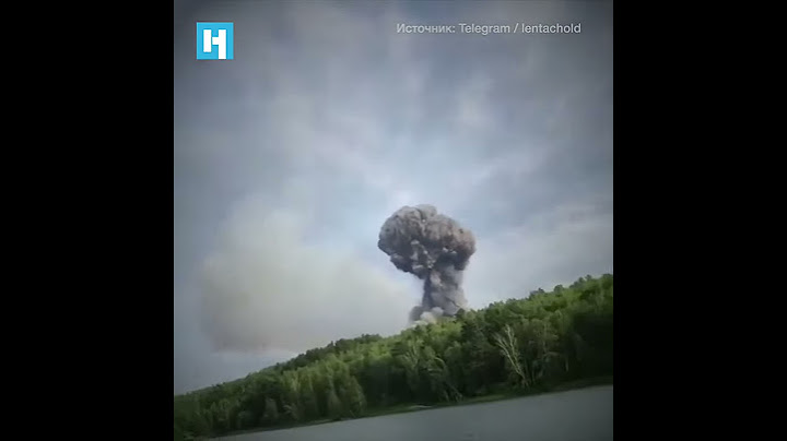 Взрывы на складе боеприпасов в Красноярском крае