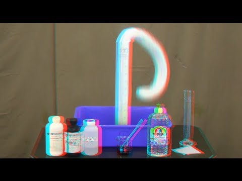 3D有趣實驗：大象牙膏（Elephant Toothpastes）紅藍