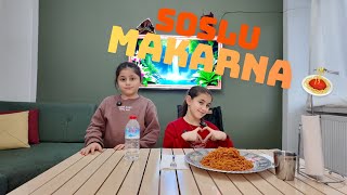 Yemek Yarışması Ev Yapımı Soslu Makarna