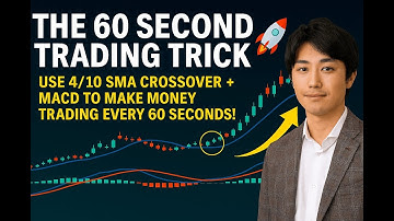 THE 60 SECOND TRADING TRICK! 🚀 Use 4/10 SMA Crossover + MACD To Make Money Trading Every 60 Seconds!