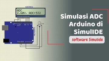 Simulasi ADC Arduino di SimulIDE