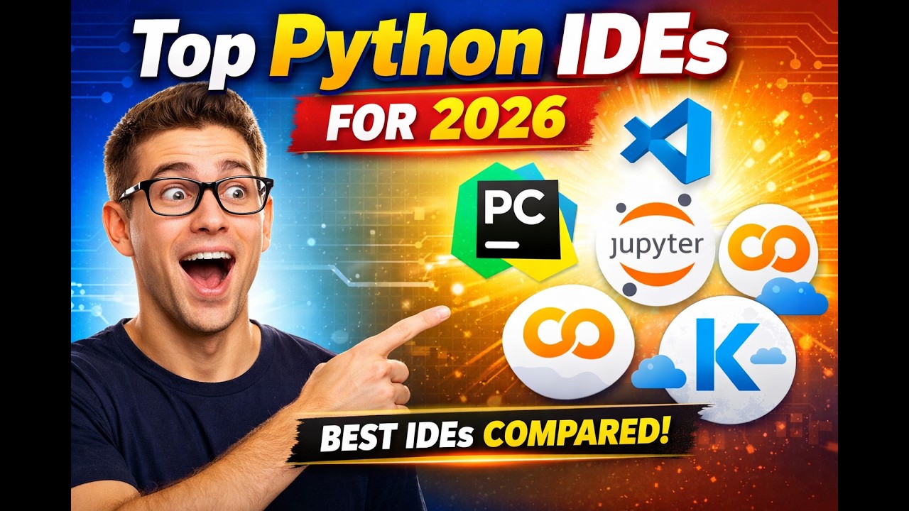 Best Python IDEs in 2026 (Beginner Guide) - YouTube