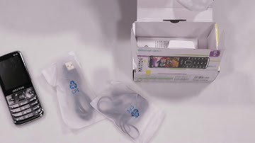 Unboxing Maxcom GSM Phone Maxton M-55 Dual Sim