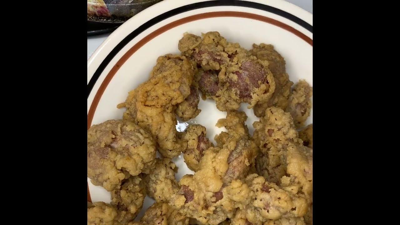 How To Fry Delicious Chicken Gizzards YouTube