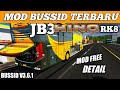 MOD BUSSID TERBARU JETBUS 3 HINO RK SUPER DETAIL | BUS SIMULATOR INDONESIA