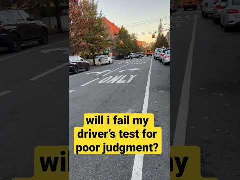 Will I fail my driver's test for poor judgment driving lessons- pierrepauldriving.com carrental