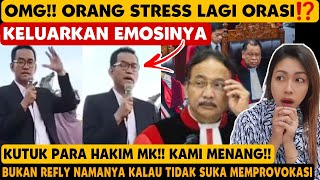 REFLY HARUN EMOSI‼️HAKIM MK KENA KUTUK LAGI!! MASIH SETIA PROVOKASI MASYARAKAT!!