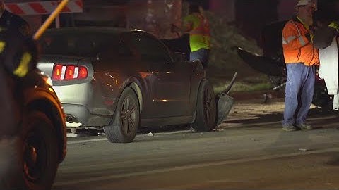 Driver suspected of DWI crashes into officer