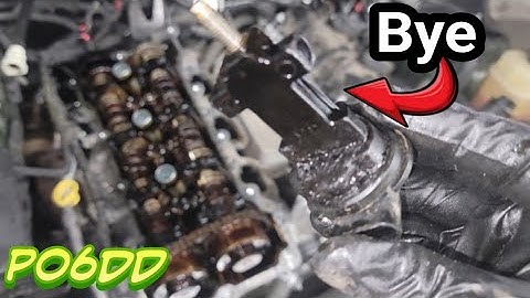 Check Engine Light On Again for P06DD. Here