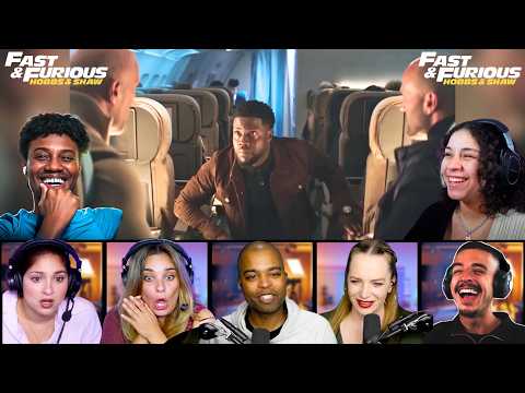 TOP "KEVIN HART CAMEO" REACTIONS! *FAST AND FURIOUS PRESENTS: HOBBS & SHAW* AIRPLANE SCENE!